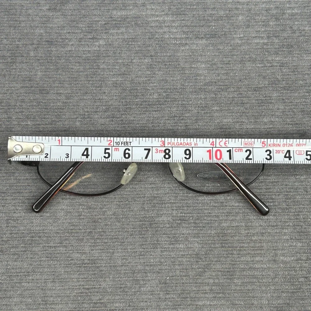 Calliope Collection Electra Ruby Oval Y2k Eyeglass Frames Burgundy Black